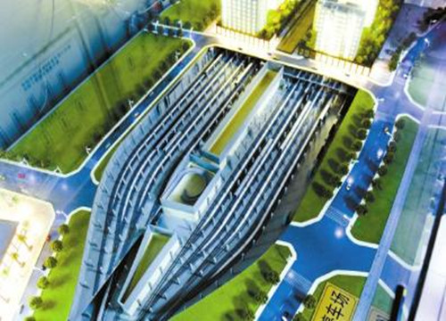 成都将建成亚洲最大“地铁停车场” 形似卧倒酒瓶