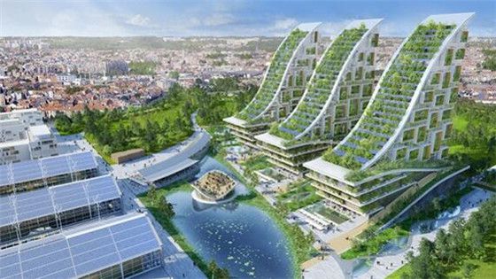 环保也能性感 比利时设计师的多功能绿色建筑生态村