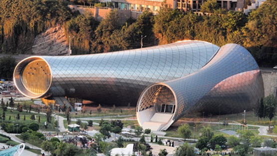福克萨斯为格鲁吉亚设计音乐和展览建筑