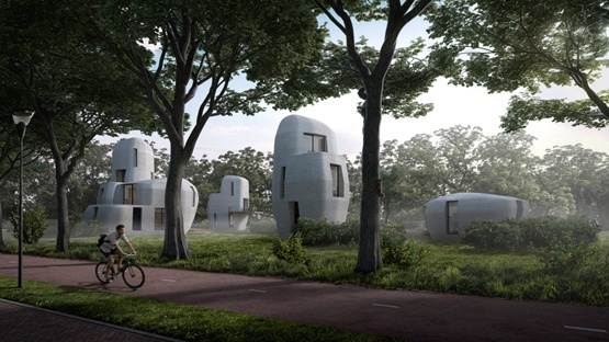 埃因霍温科技大学建造世界首批3D打印住房   